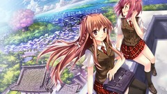 Anime anime girls school uniforms original characters