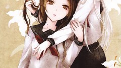 Anime anime girls school uniforms original characters