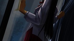 Anime anime girls school uniforms tsukihime tohno akiha 