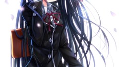 Anime anime girls school uniforms yahari ore no seishun love 
