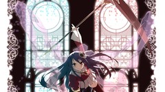 Anime anime girls scythe artwork Kantoku (artist)