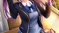 Anime anime girls seifuku soft shading