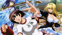 Anime anime girls sekirei Musubi gym uniforms