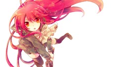 Anime anime girls shakugan no shana shana sword long hair