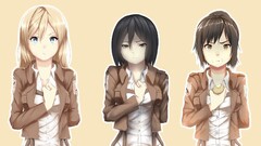 Anime anime girls shingeki no kyojin