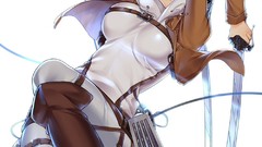 Anime anime girls shingeki no kyojin Annie Leonhart