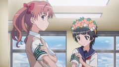 Anime anime girls shirai kuroko toaru kagaku no railgun Uiharu 