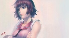 Anime anime girls short hair senjougahara hitagi 