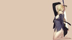 Anime anime girls Simple Background