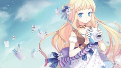 Anime anime girls soft shading