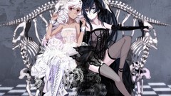 Anime anime girls soft shading