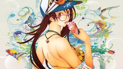 Anime anime girls soft shading