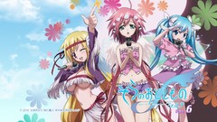 Anime anime girls sora no otoshimono Ikaros Nymph (Sora No 