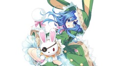 Anime anime girls stuffed animals date a live Simple Background 