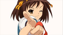Anime anime girls suzumiya haruhi the melancholy of haruhi 