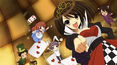 Anime anime girls suzumiya haruhi the melancholy of haruhi 