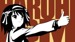 Anime anime girls suzumiya haruhi the melancholy of haruhi 