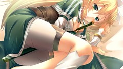 Anime anime girls sword art online Kirigaya Suguha