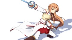 Anime anime girls sword art online yuuki asuna rapier