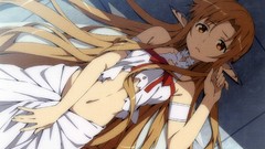 Anime anime girls sword art online yuuki asuna scans