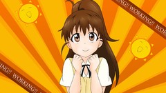 Anime anime girls taneshima popura Working!! (Anime)
