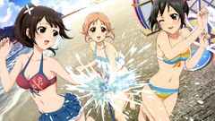 Anime anime girls tari tari Miyamoto Konatsu Okita Sawa Sakai 