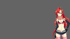 Anime anime girls tengen toppa gurren lagann bikini Simple 