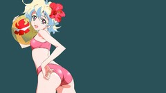 Anime anime girls tengen toppa gurren lagann bikini Teppelin Nia