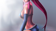 Anime anime girls tengen toppa gurren lagann ecchi Littner Yoko