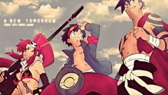 Anime anime girls tengen toppa gurren lagann simon anime boys 