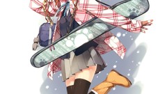 Anime anime girls thigh highs scans Kantoku (artist)