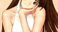 Anime anime girls tony taka swimsuits erect nipples