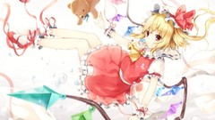 Anime anime girls touhou flandre scarlet