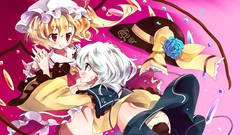 Anime anime girls touhou komeiji koishi flandre scarlet