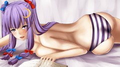 Anime anime girls touhou patchouli knowledge video games