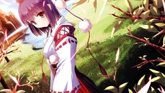 Anime anime girls touhou shameimaru aya purple hair