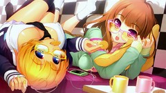 Anime anime girls Tsuji Santa