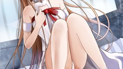 Anime anime girls underwear panties sword art online yuuki 