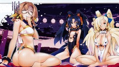 Anime anime girls visual novels scans Kyoukai Senjou no Horizon 