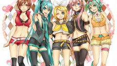 Anime anime girls vocaloid
