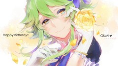 Anime anime girls vocaloid green hair