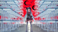 Anime anime girls vocaloid hatsune miku standing stockings