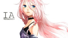 Anime anime girls vocaloid ia Simple Background