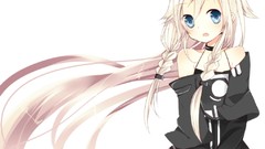 Anime anime girls vocaloid ia Simple Background