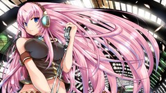 Anime anime girls vocaloid megurine luka