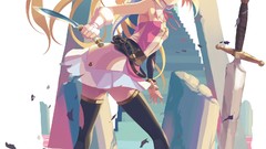 Anime anime girls VOFAN Toki to Towa