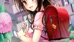 Anime anime girls yuuki mikan to-love-ru artwork