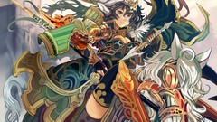 Anime armor anime girls