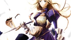 Anime armor saber anime girls fate stay night artwork