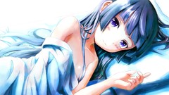 Anime artist long hair anime girls black hair gokou ruri ore no 